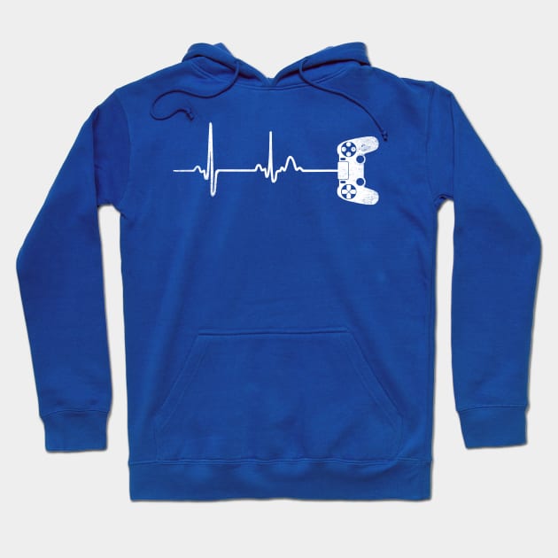 Gamer Heartbeat Hoodie by Throbpeg